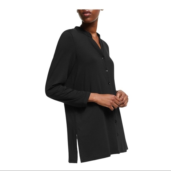 Eileen fisher mandarin tunic top size XS - Picture 3 of 6